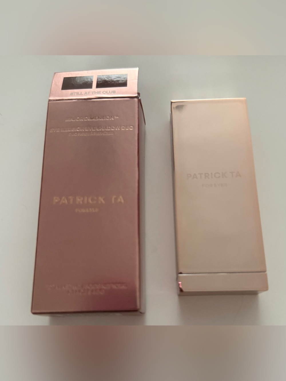 Patrick Ta Major Dimension Eye Illusion shadow duo